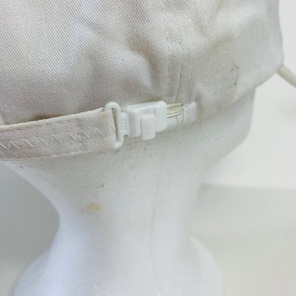 Indianapolis 500 Baseball Cap Anniversary Rope Strapback Hat White Gold 80s VTG - Picture 5 of 11